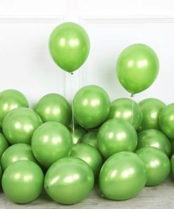 Ανοιχτό Πράσινο Μεταλλικό Μπαλόνι