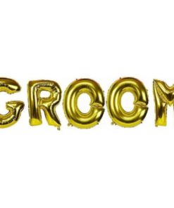 Μπαλόνια GROOM Χρυσά – 102 cm