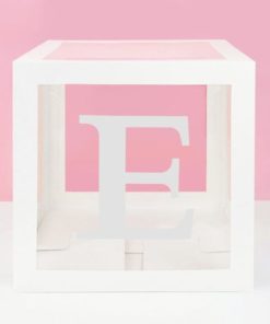 Κουτί Με Αυτοκόλλητο Γράμμα E