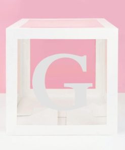Κουτί Με Αυτοκόλλητο Γράμμα G