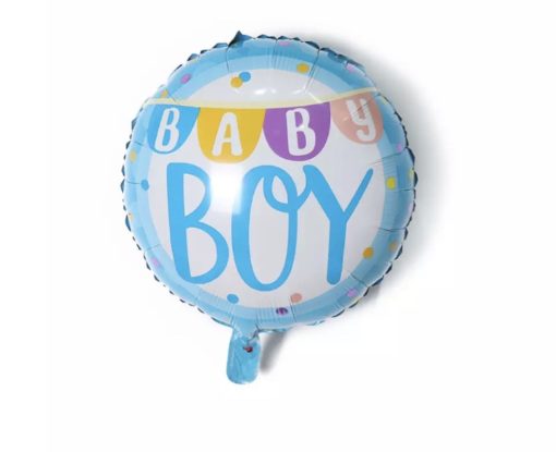 Στρογγυλό Μπαλόνι Foil BABY BOY