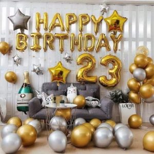 Gold & Silver Birthday Party
