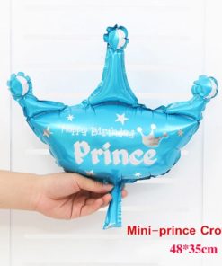 Μπαλόνι Στέμμα Happy Birthday Prince