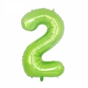 Μπαλόνι Αριθμός 2 Πράσινο 101 cm