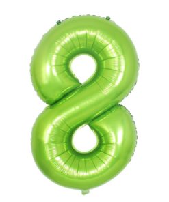 Μπαλόνι Αριθμός 8 Πράσινο 101 cm