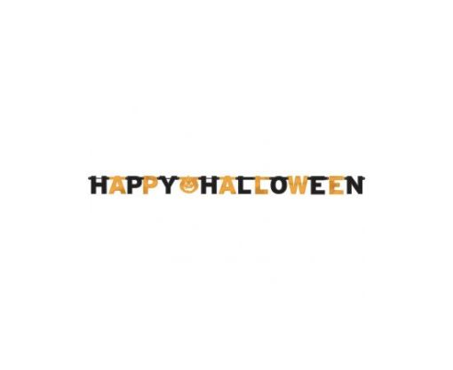 Γιρλάντα Γράμματα Happy Halloween