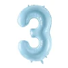 Μπαλόνι Αριθμός 2 Γαλάζιο  86  cm