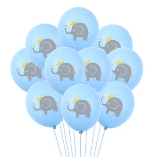 Μπαλόνι Γαλάζιο Με Ελεφαντάκι