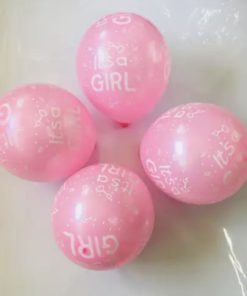 Μπαλόνια Ροζ – It’s a girl