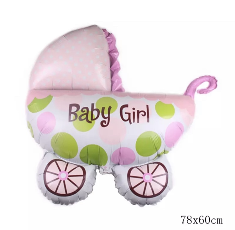 Μπαλόνι Baby Girl – Καρότσι