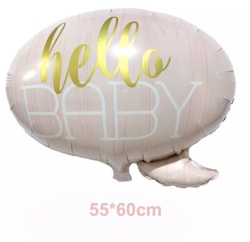 Μπαλόνι Ροζ Hello Baby