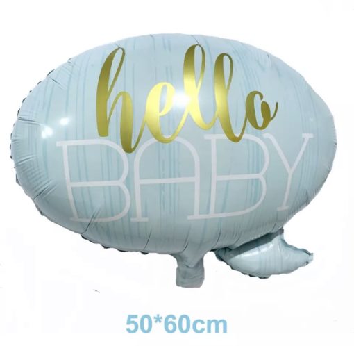 Μπαλόνι Γαλάζιο Hello Baby