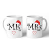 Χριστουγεννιάτικη Κούπα Mr & Mrs (2 τεμ)