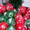 Mπαλόνια Κόκκινα Merry Christmas & Happy New Year