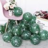 Mπαλόνια Πράσινα Merry Christmas & Happy New Year
