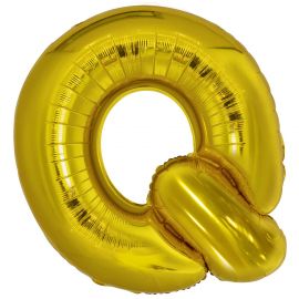Μπαλόνι Foil Γράμμα “Q” Χρυσό 86 εκ.