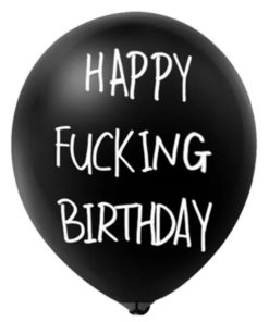 Αστείο Μπαλόνι Γενεθλίων – Happy F***ng Birthday