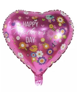 Μπαλόνι Καρδιά Happy Mother’s Day Floral