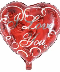 Μπαλόνι Foil Σε Σχήμα Καρδιά – Roses I love You