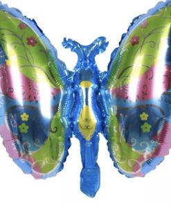 Μπαλόνι Foil Μικρό – Πεταλούδα Μπλε