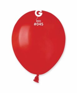 5″ Κόκκινο Λάτεξ Μπαλόνι – Σετ 10 Τεμαχίων
