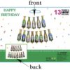 Μπαλόνια Happy Birthday – Μπουκάλια