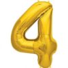 16″ Μπαλόνι Χρυσό Αριθμός 5
