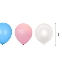 Μπαλόνι – Γαλάζιο – Ροζ – Λευκό | 50 τεμ.
