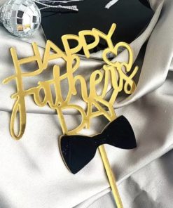 Διακοσμητικό Τούρτας Happy Father’s Day – Ακρυλικό