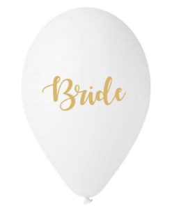 13″ Μπαλόνι Τυπωμένο Λευκό Bride