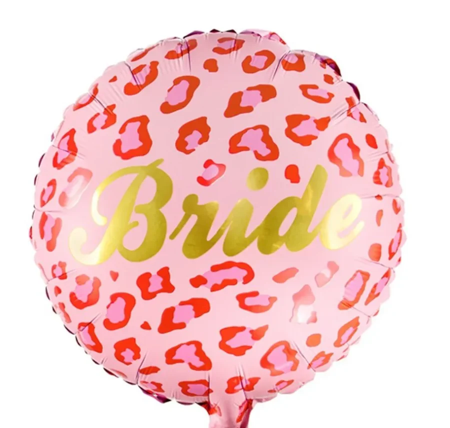 18″ Μπαλόνι Bride Ροζ Λεοπάρ