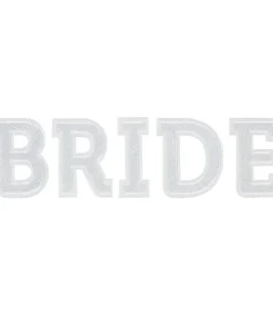 Σιδερότυπο Bride Λευκό