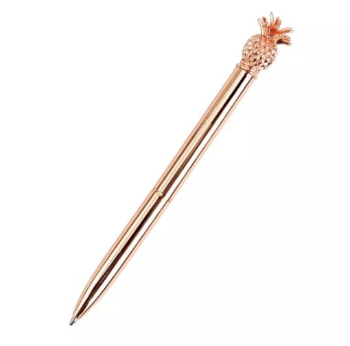 Στυλό με Ανανά – Ροζ Χρυσό