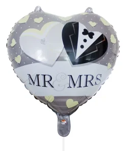 Μπαλόνι Καρδιά Mr&Mrs