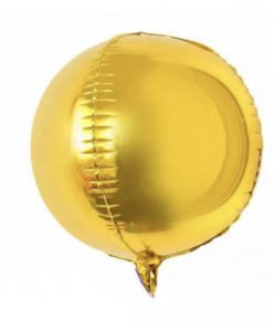 4D Mπαλόνι Xρυσό 10″