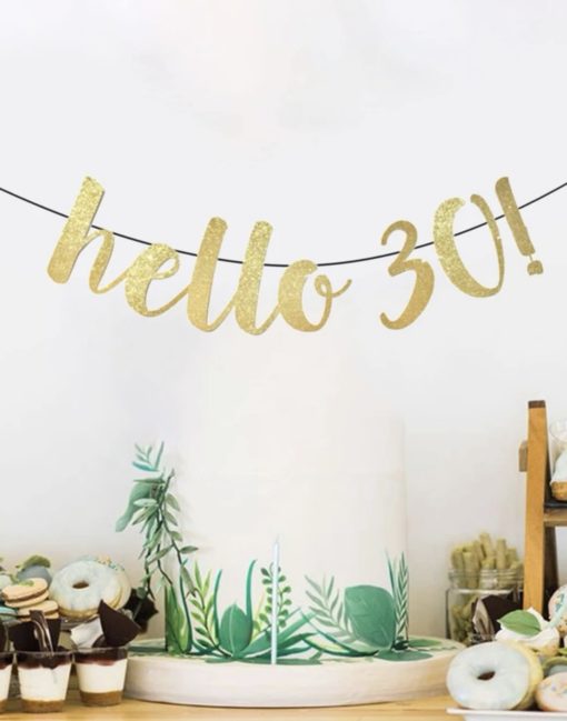 Banner – Hello 30!