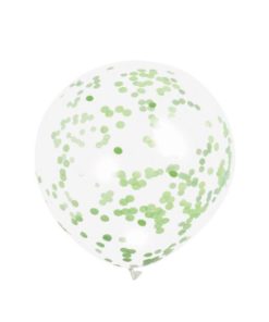 Μπαλόνι Κομφετί Πράσινο