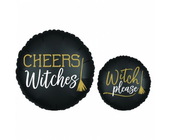 Μπαλόνι Foil Satin Cheers Witches / 43 εκ