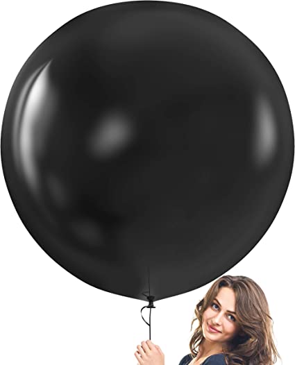 Μαύρο Μπαλόνι Τεράστιο 90 cm