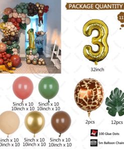 Σετ Μπαλονιών 117 Τεμαχίων Με Naturals Μπαλόνια