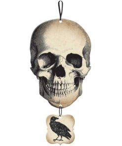 Πινακίδα Boneyard Skull & Crow / 44.4 x 21.6 εκ