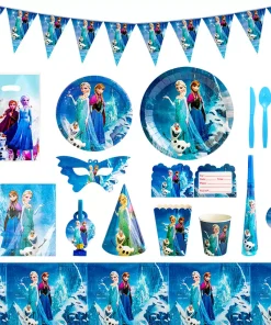 Χάρτινα Καπελάκια Πάρτι Frozen (6τμχ)