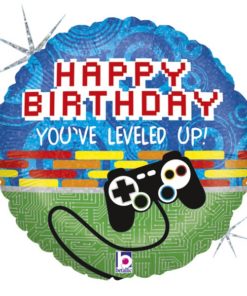 18″ Μπαλόνι Happy Birthday Game Controller