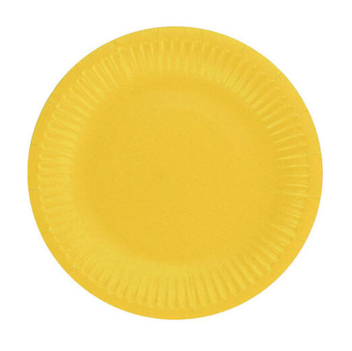 Πιάτα Γλυκού Κίτρινο (6 τεμ)