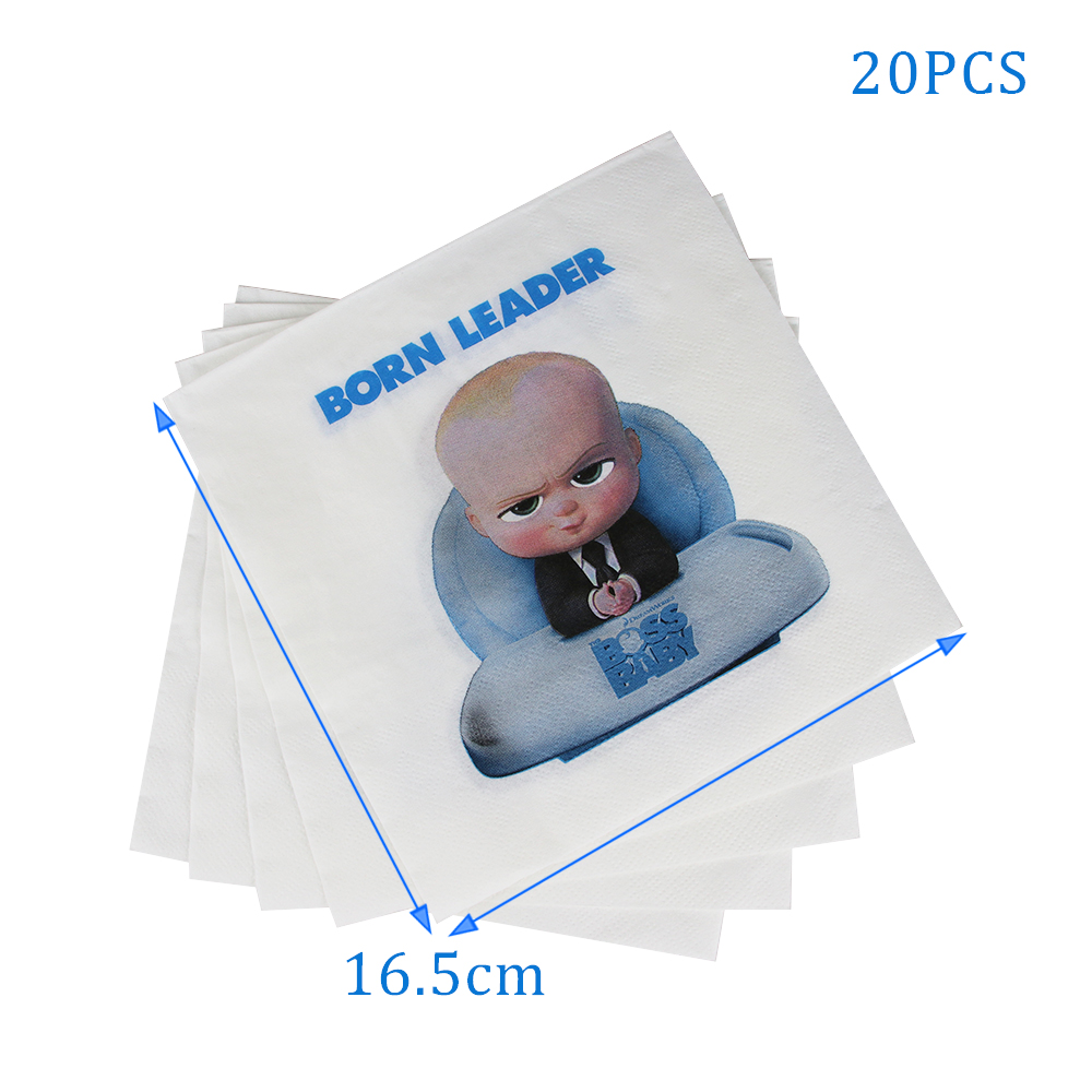 Χαρτοπετσέτες Baby Boss (20τμχ)