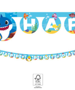 Μπάνερ Baby Shark “Happy Birthday” 1.80 cm