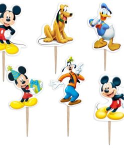 Διακοσμητικά για κεράσματα πάρτυ Mickey Mouse