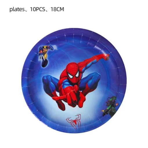 Πιάτα Χάρτινα Spiderman (10 τμχ)