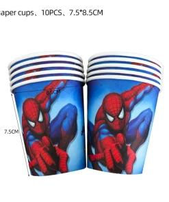 Χάρτινα Ποτήρια Spiderman (10τμχ)
