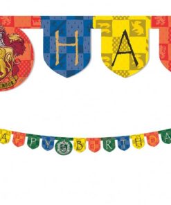 Banner Harry Potter Hogwarts “Happy Birthday”